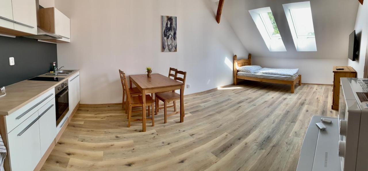 Apartmany Statek Bezdedice Hostomice Exteriör bild