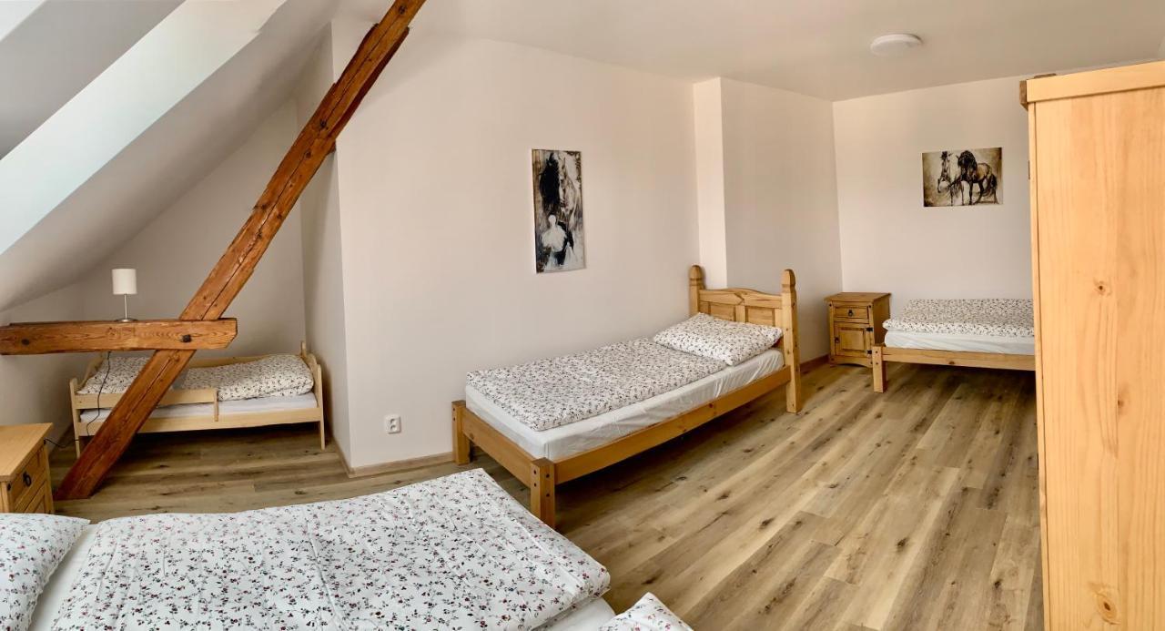 Apartmany Statek Bezdedice Hostomice Exteriör bild
