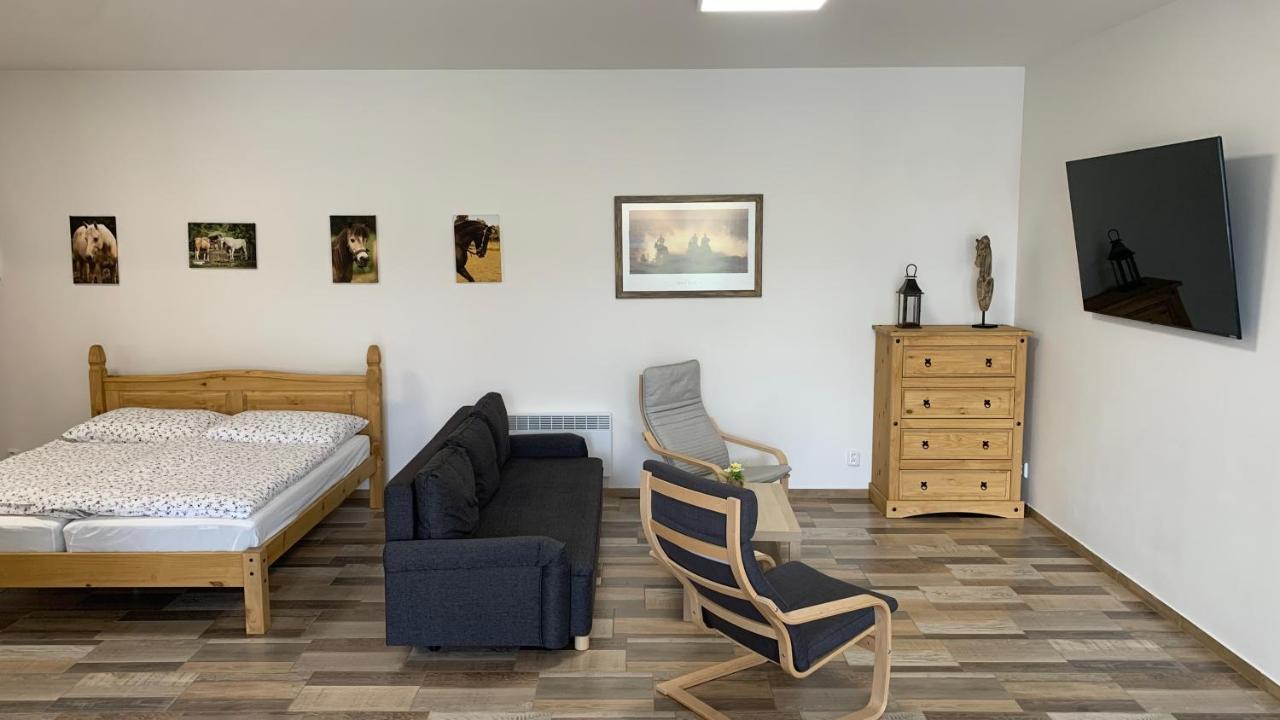 Apartmany Statek Bezdedice Hostomice Exteriör bild