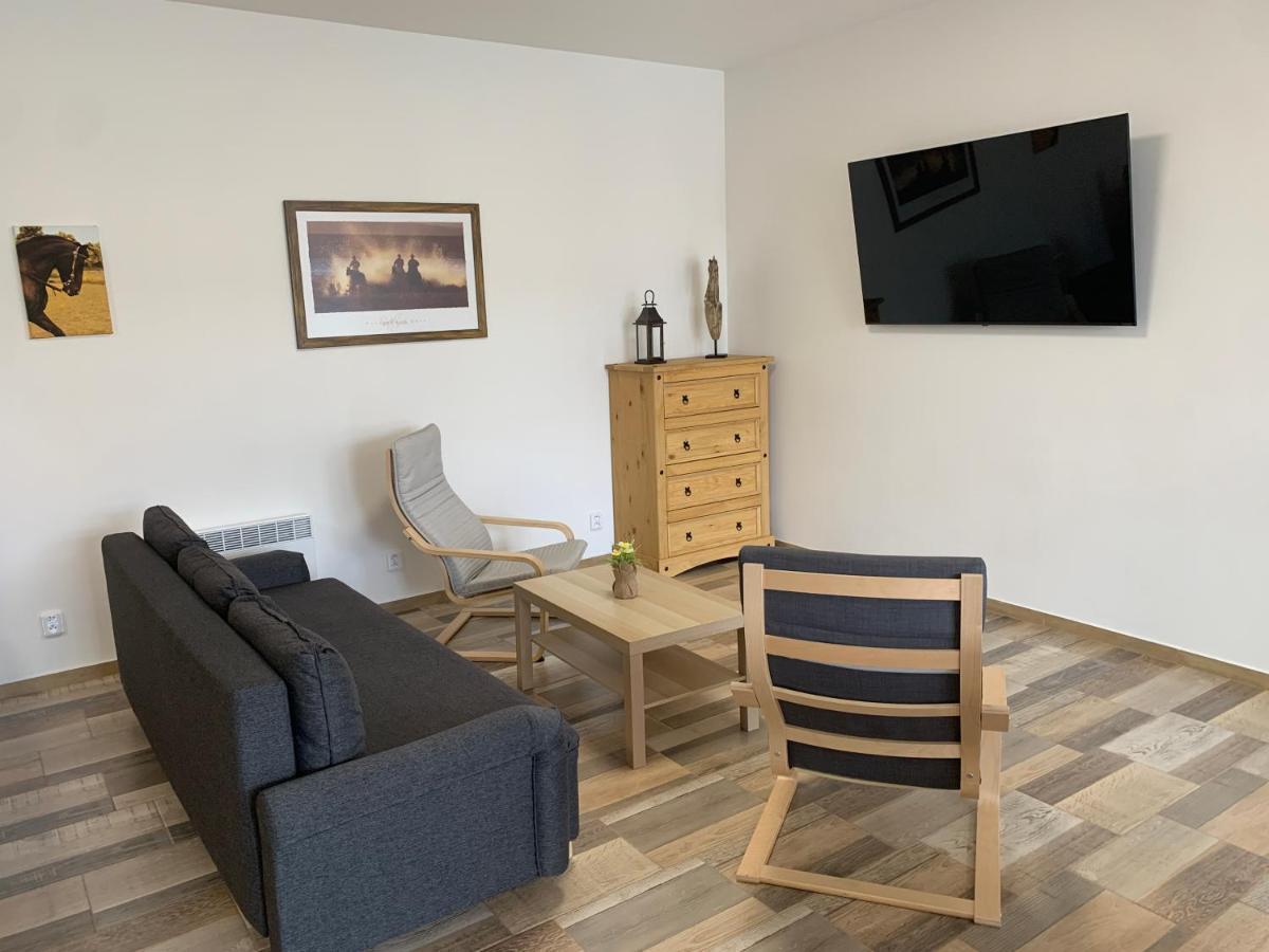 Apartmany Statek Bezdedice Hostomice Exteriör bild
