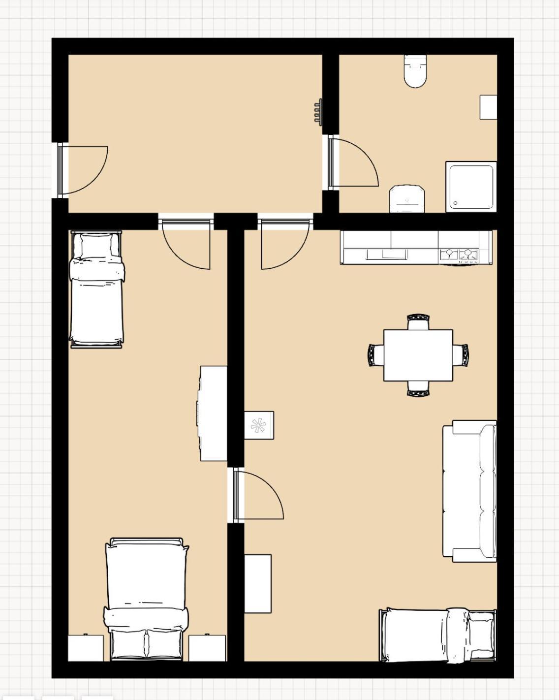 Apartmany Statek Bezdedice Hostomice Rum bild