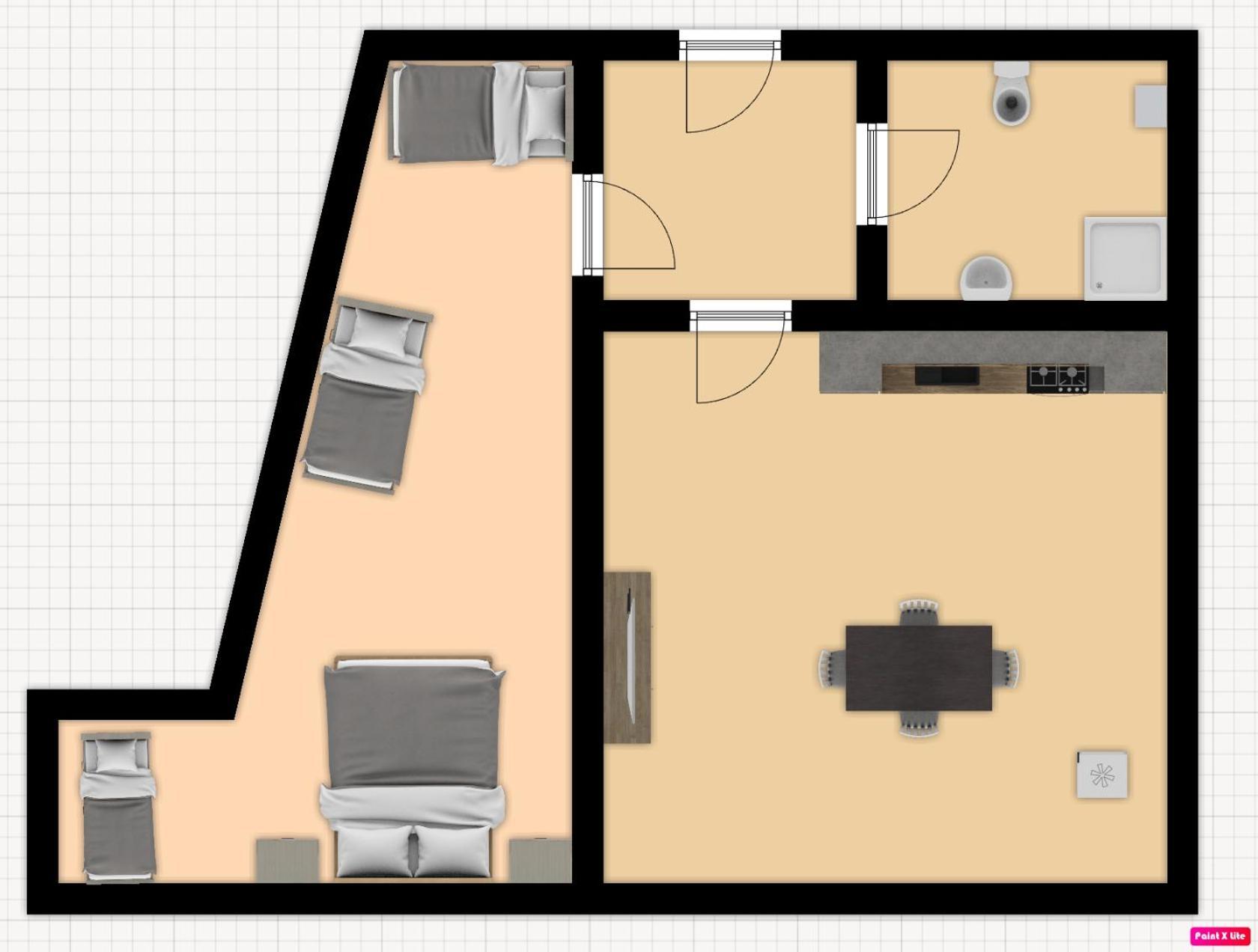 Apartmany Statek Bezdedice Hostomice Rum bild