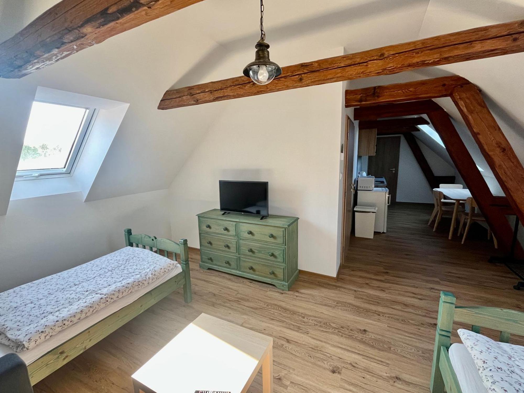 Apartmany Statek Bezdedice Hostomice Exteriör bild
